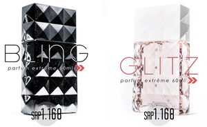 (Bottle of 60ml) for men (Bling) and women (Glitz)